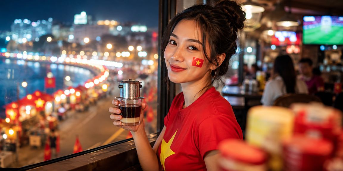 Khán giả cà phê ở Đà Lạt theo dõi bóng đá và áp dụng mẹo cá cược
